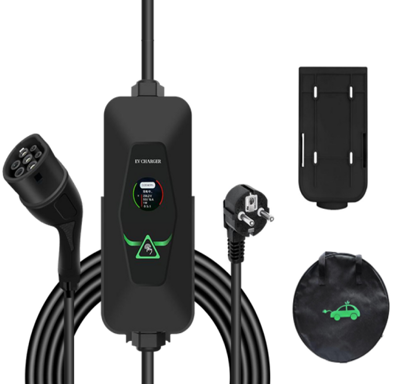ChargeOnTheMove Type 2 EV Charger with box